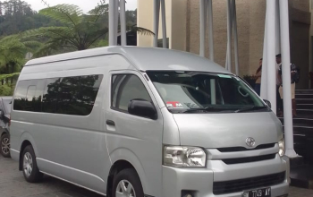 hiace commuter medan